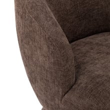 Eloise Chenille Swivel Armchair